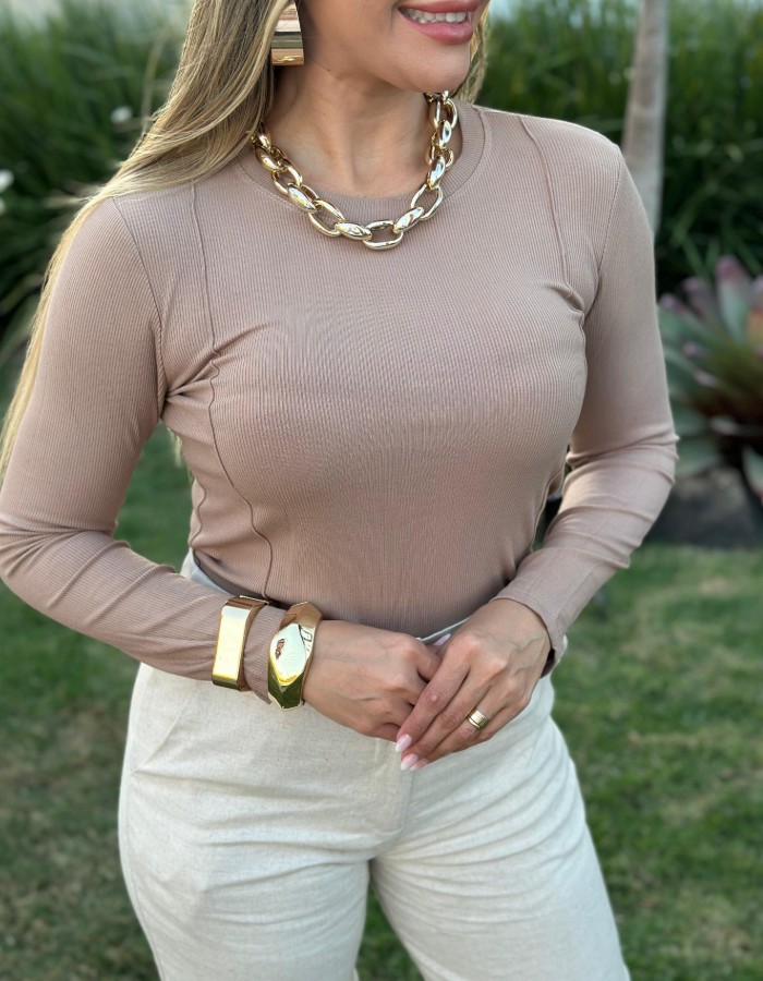 blusa manga longa importada