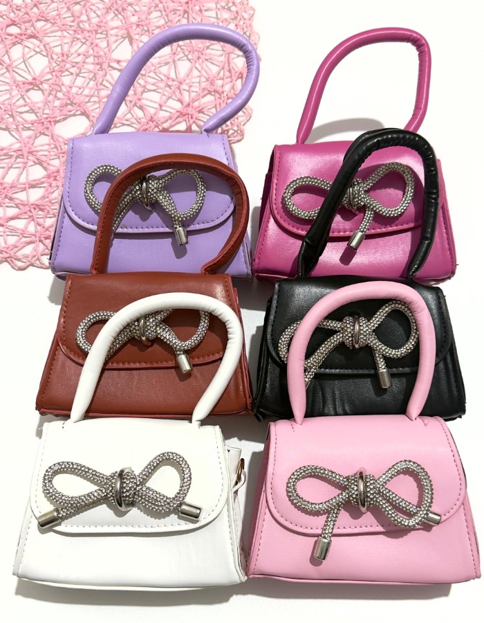 Bolsa Laço de Cristal 