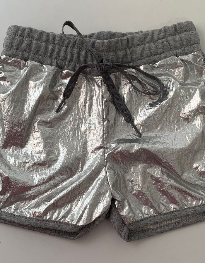 SHORT METALIZADO ROLU