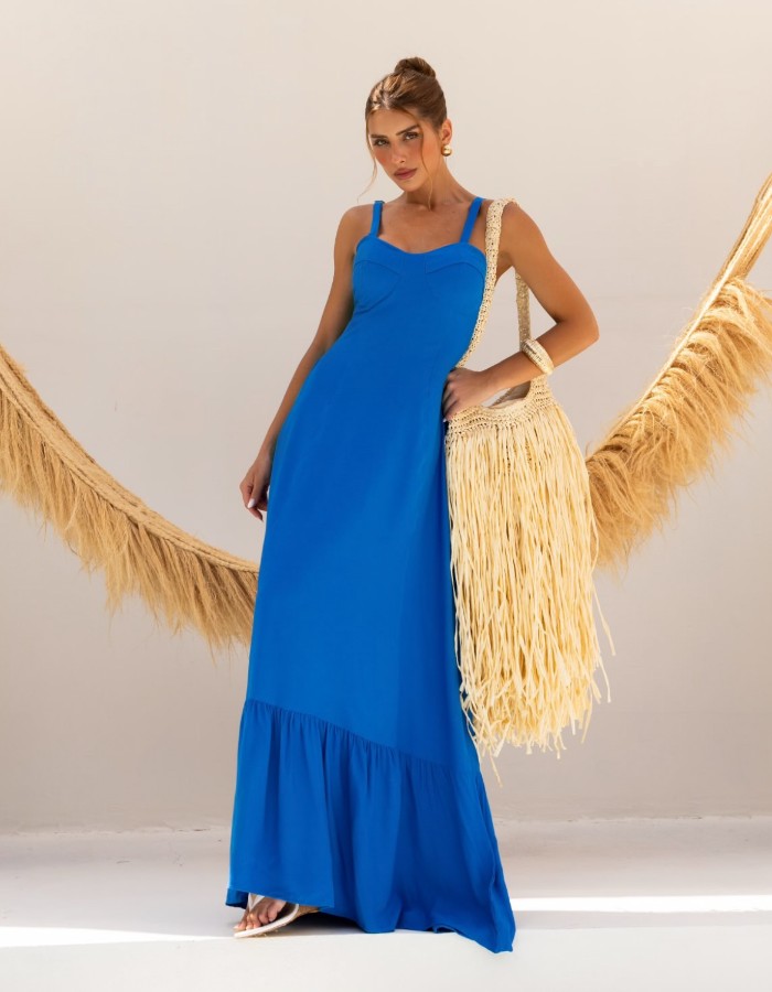 VESTIDO LISO