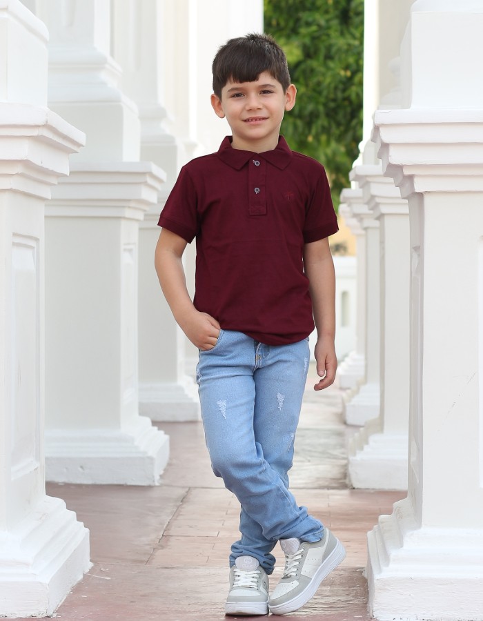 CALÇA JEANS 4,6,8 ANOS