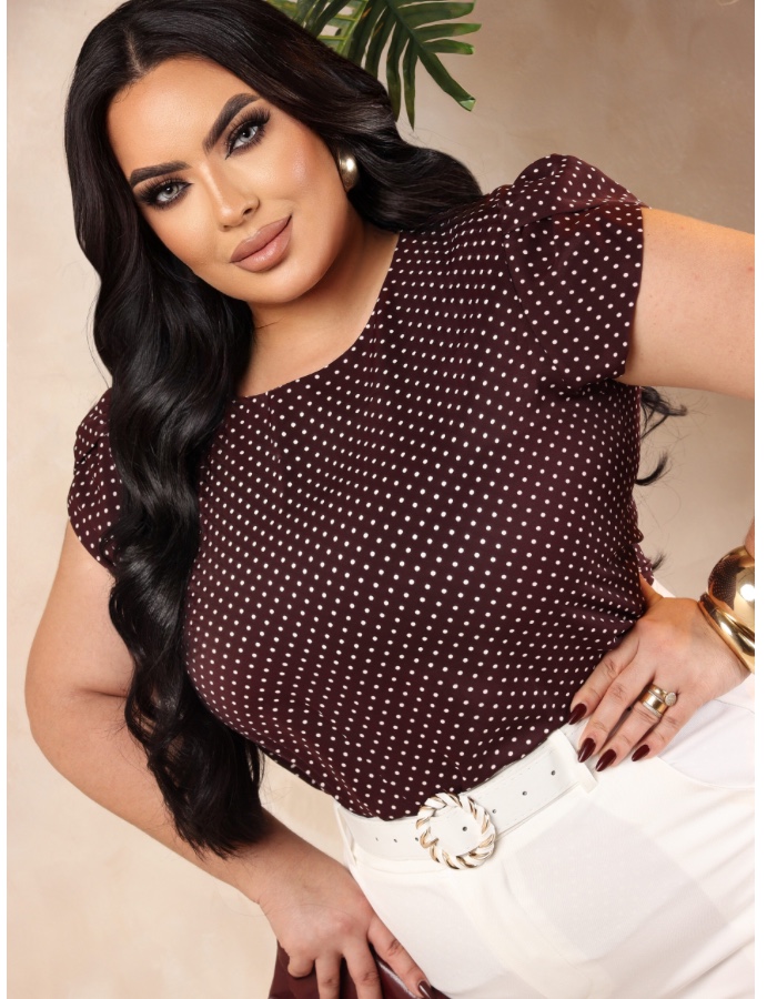 BLUSA PLUS SIZE DÉBORA 