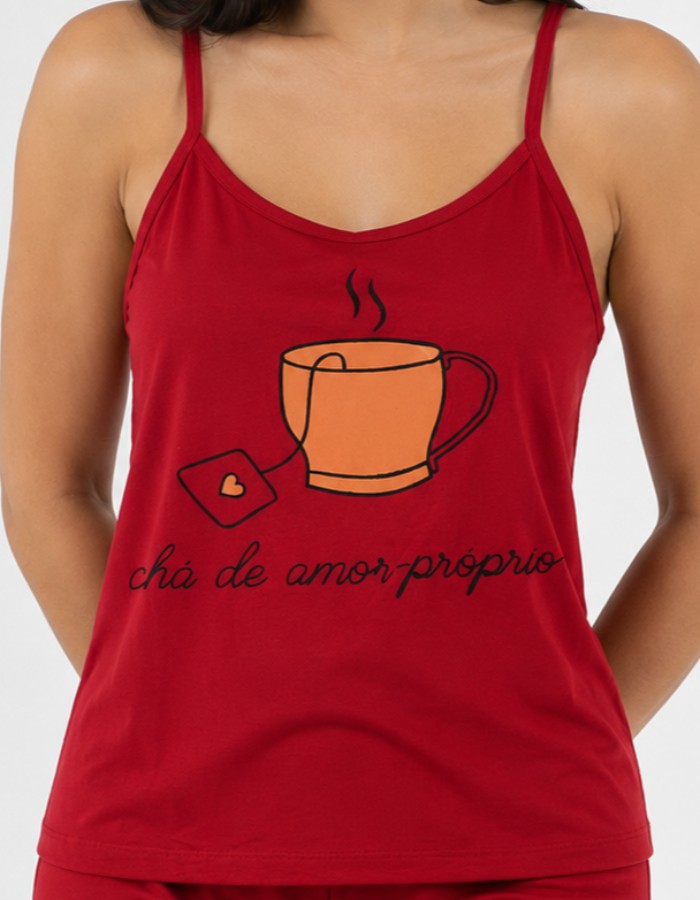 APENAS BLUSA ALÇA-CHÁ