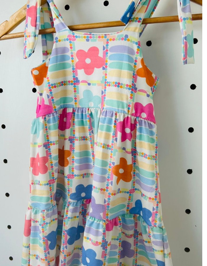 vestido amarração