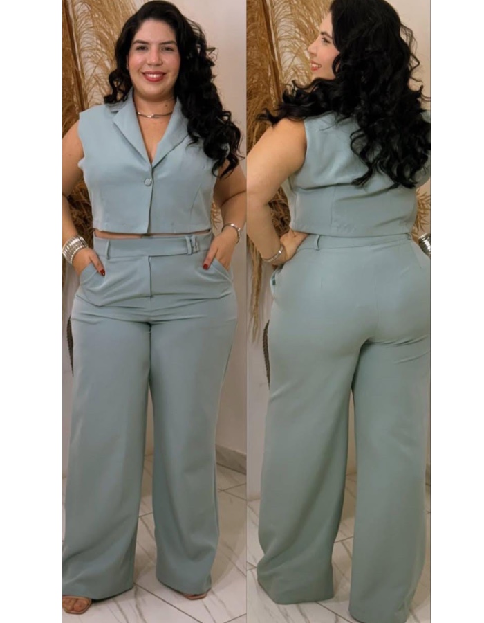 CONJUNTO ALFAIATARIA PLUS