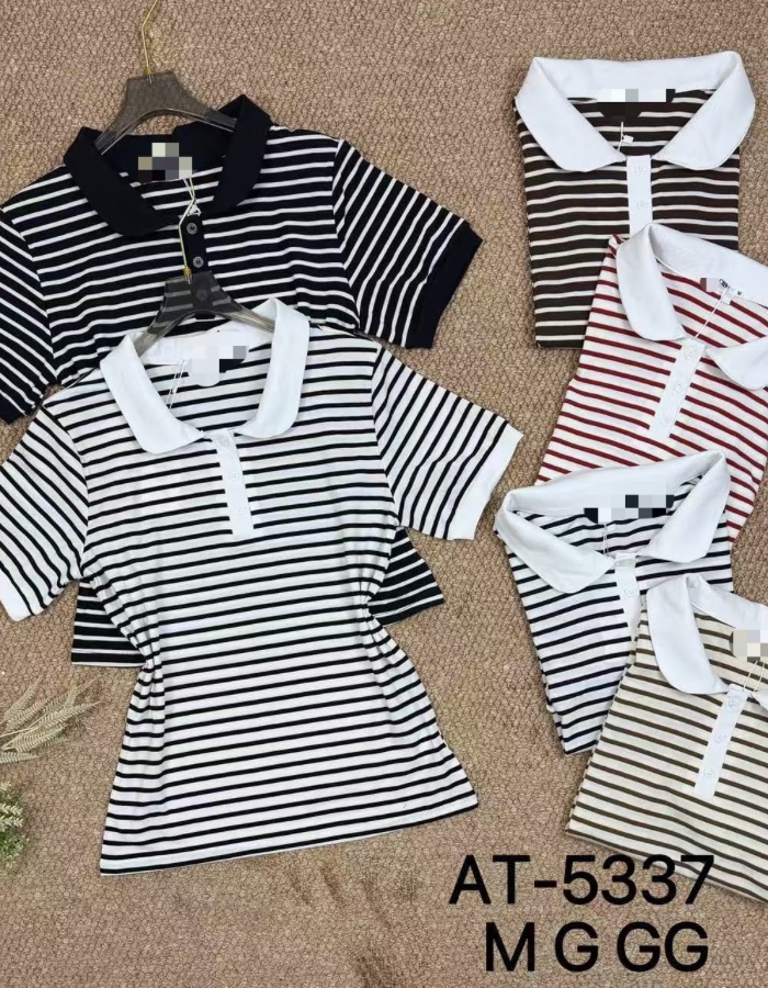 Blusa listrada polo 