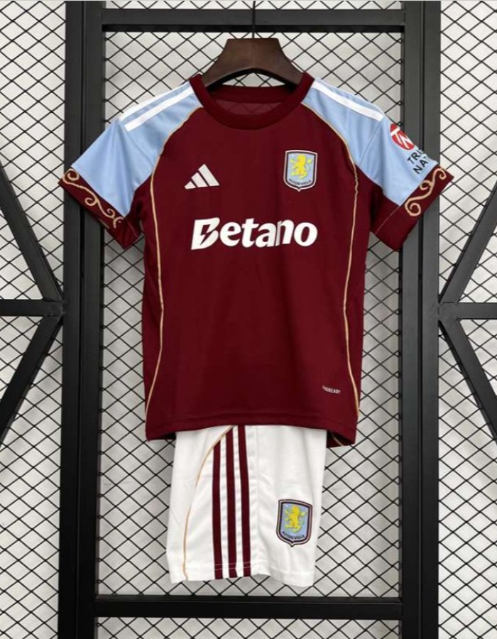ASTON VILLA 25/26 | UNIFORME KIT INFANTIL
