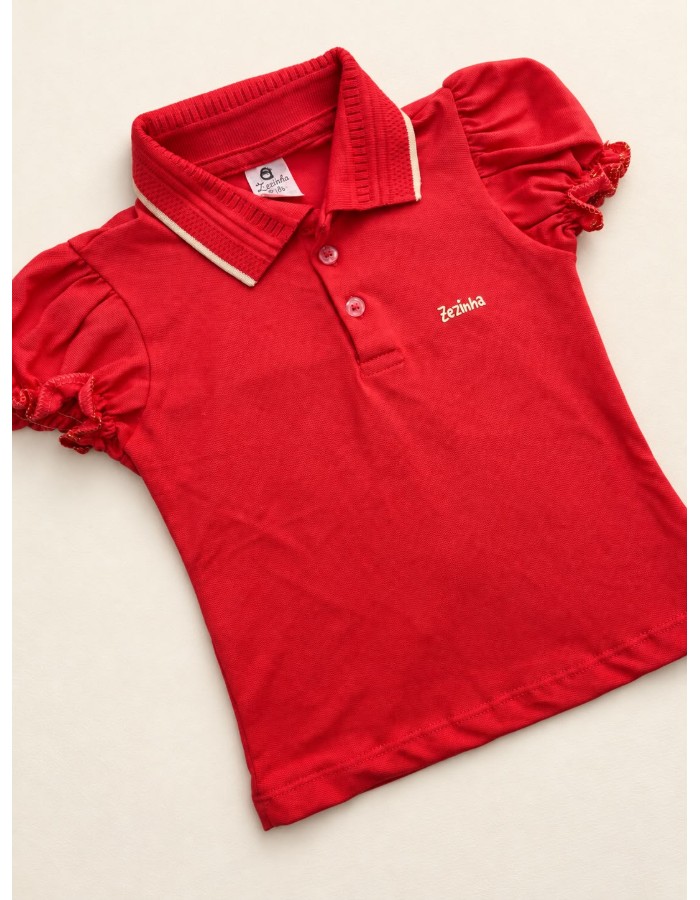 BLUSA POLO FEMININA INFANTIL