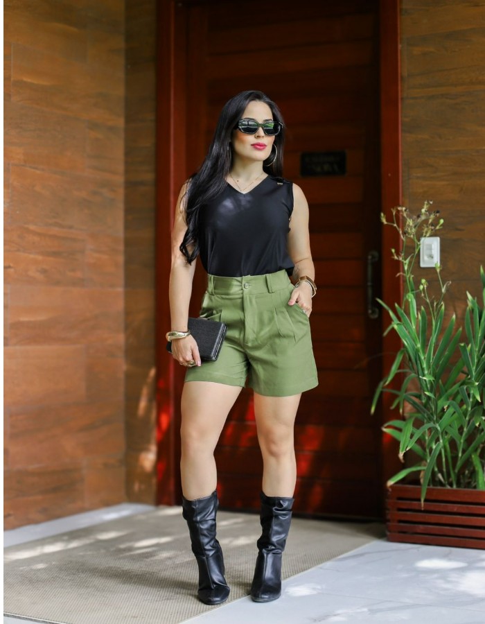 Short Slim Rúbia 