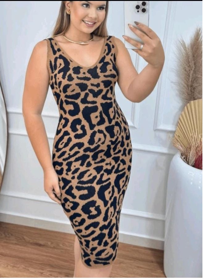 VESTIDO ANIMAL PRINT