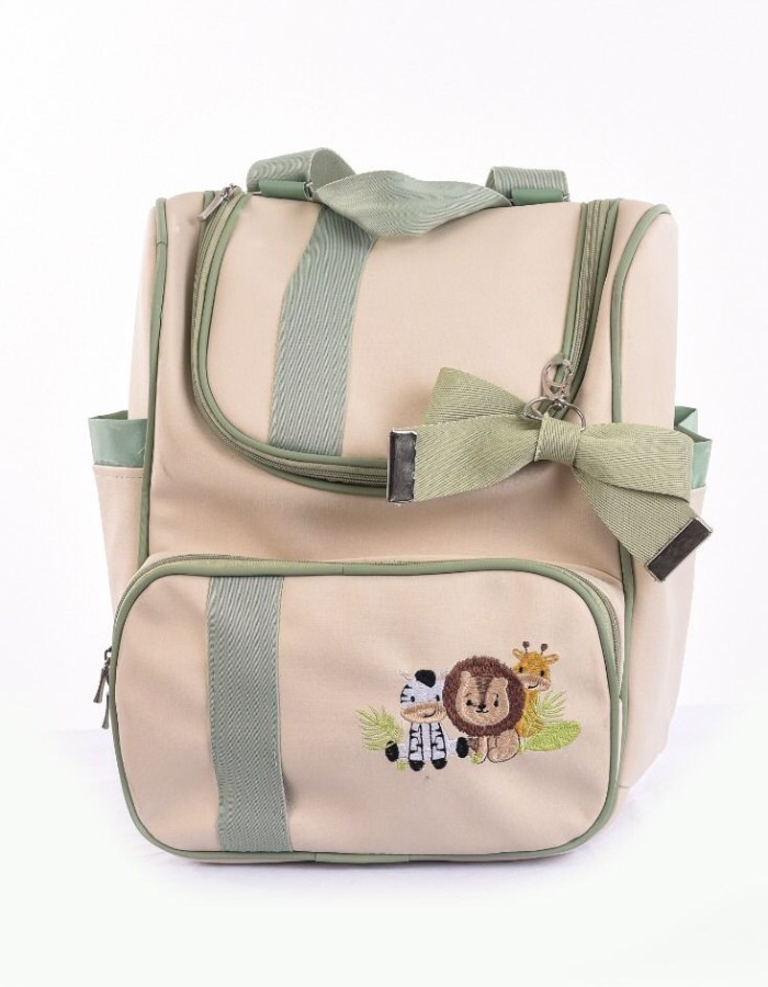 MOCHILA MULTIFUNCIONAL BORDADA 