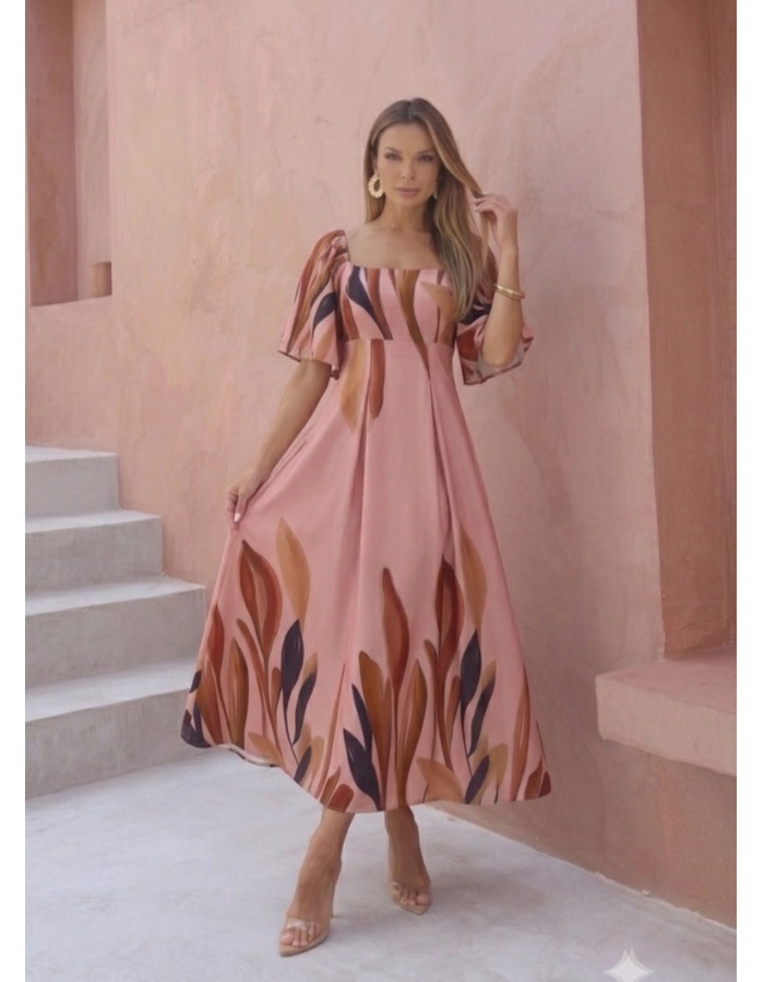 VESTIDO ESTAMPADO
