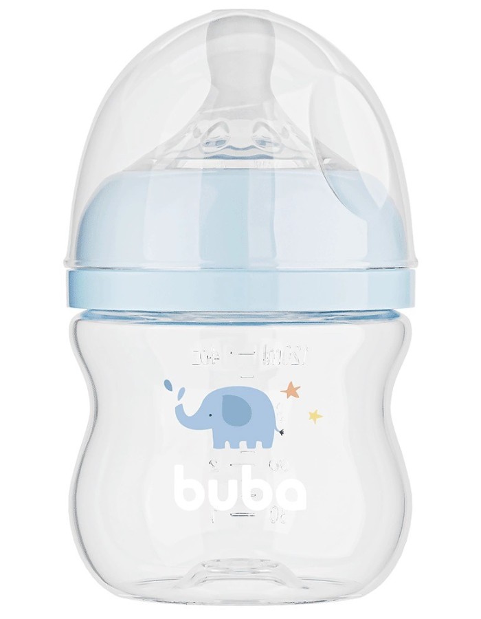 MAMADEIRA ANTICOLICA  EASY FLOW ELEFANTE 120ML  BUBA