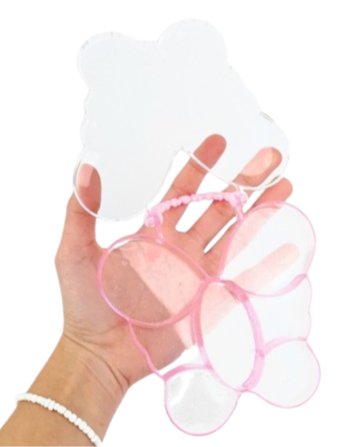 CAIXA ORGANIZADORA P/ MIÇANGAS E PEROLA 18 - ROSA UND 