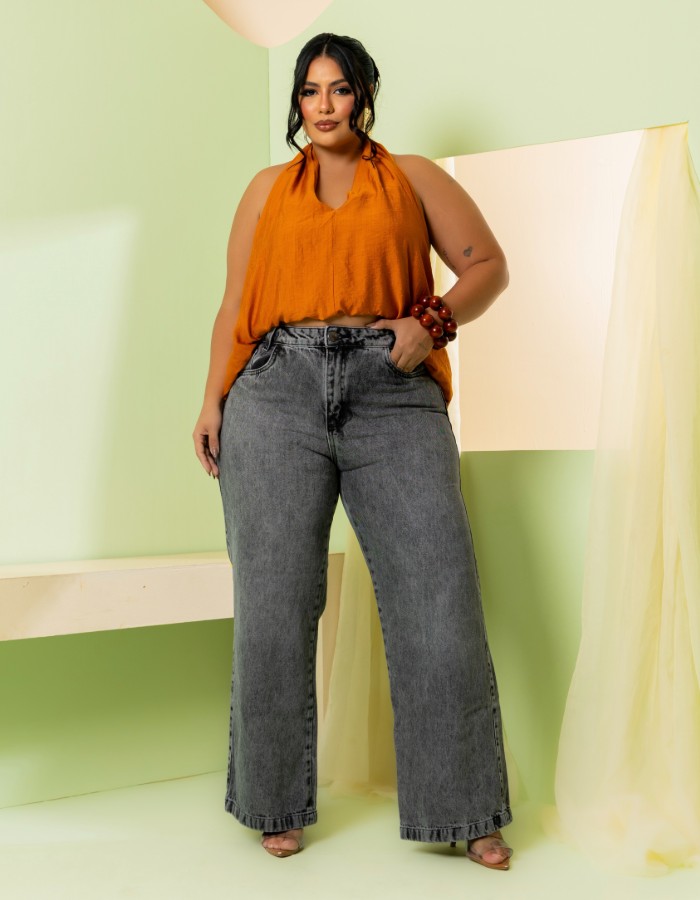 CALÇA PLUS 100% 