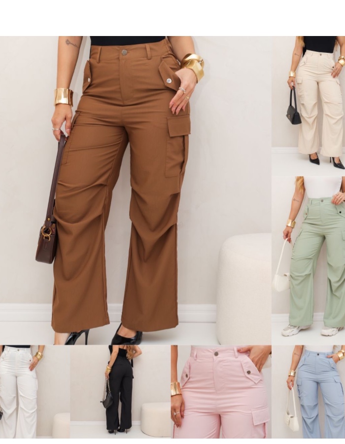 Calça cargo 