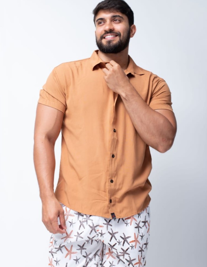 CAMISA ABERTA C/ BOTÃO
