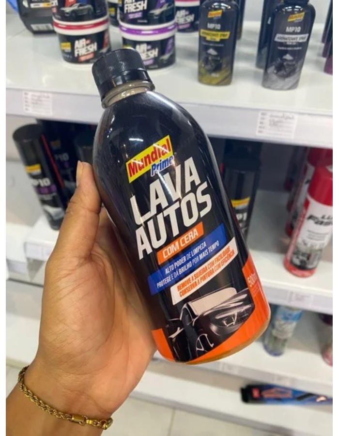 LAVA AUTOS C/CERA 500ML