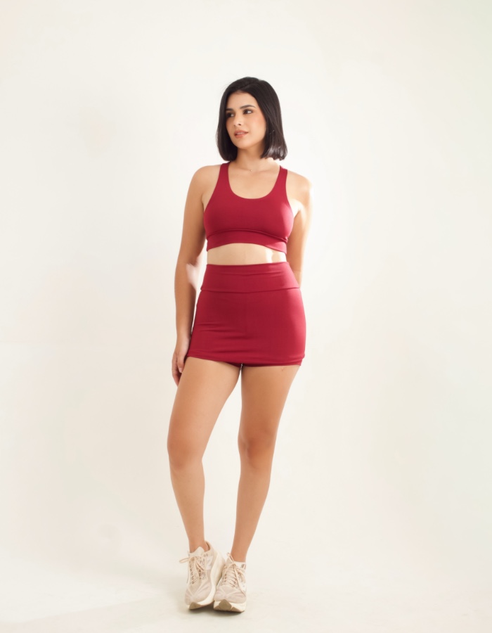 Conjunto Short Saia 
