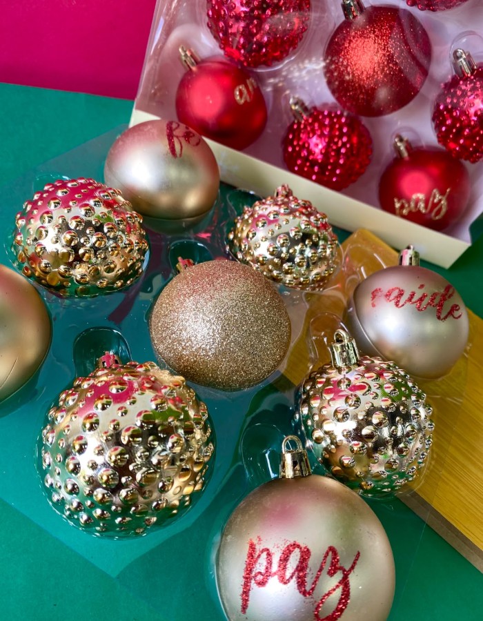 BOLA DE NATAL C/9