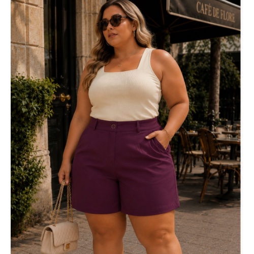 Short Perla Plus Size 