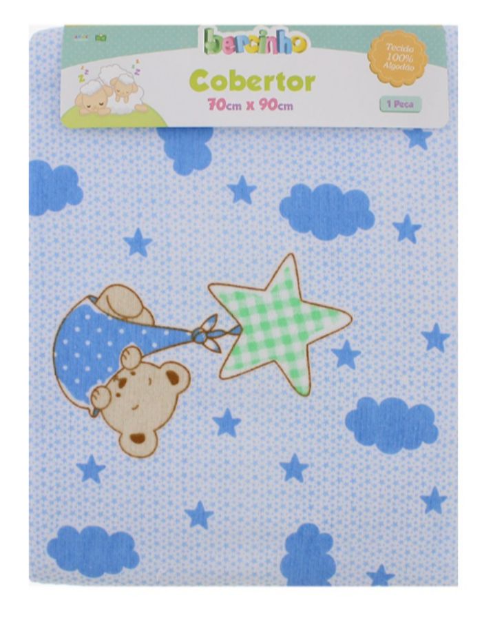 COBERTOR ESTAMPADO 70X90CM BERCINHO