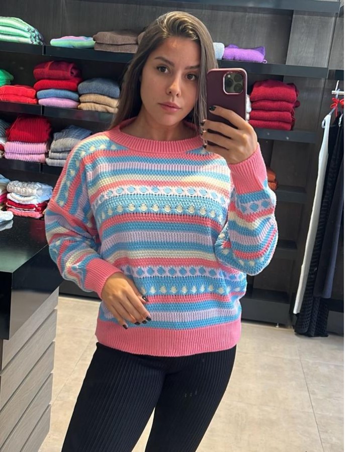 BLUSA LISTRAS 