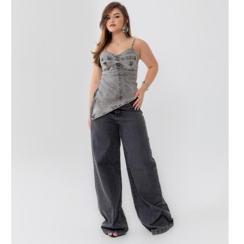 WID LEGG BLACK VINTAGE SLIM 100%