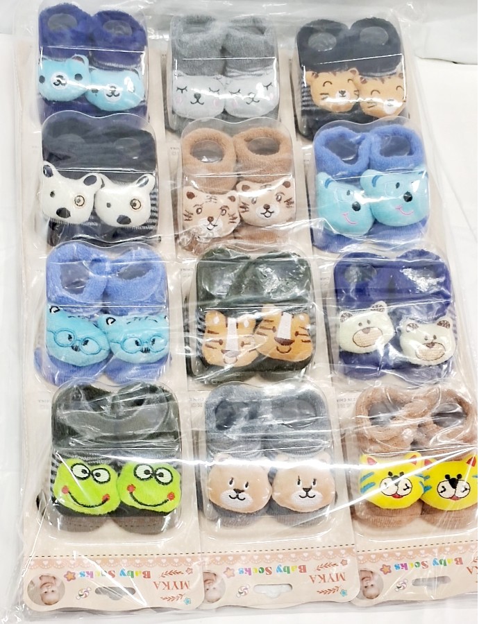 DUZIA DE PANTUFAS BICHINHO MYKA