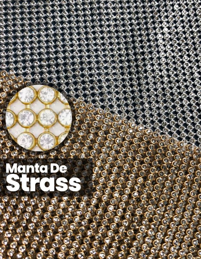 MANTA DE STRASS 60 X 45