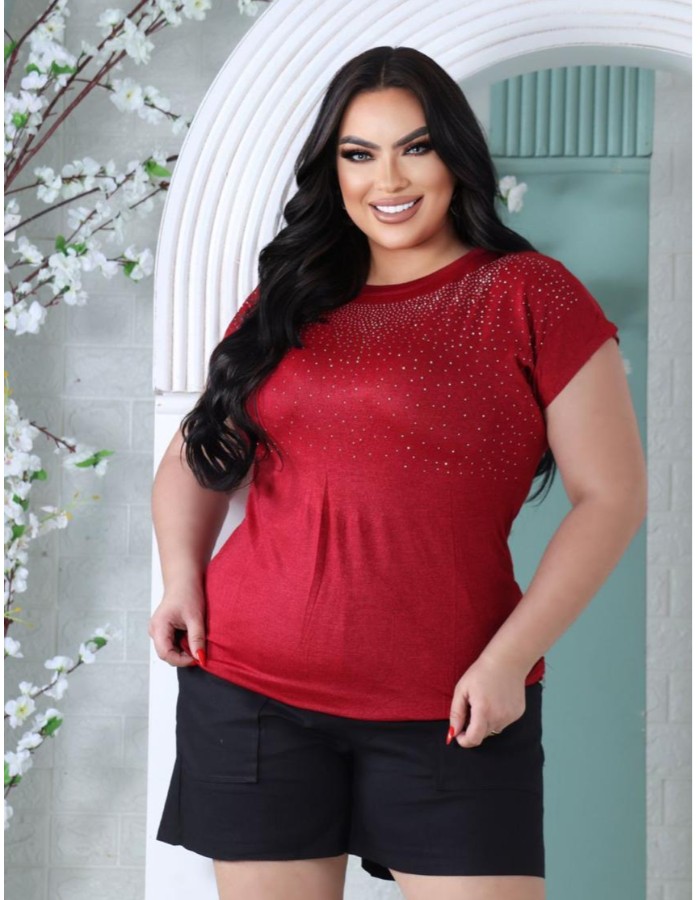BLUSA PLUS SIZE FABY