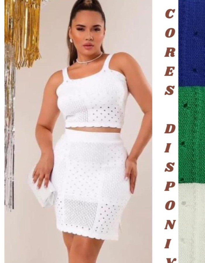 CONJUNTO EM TRICO COM AMARAÇAO