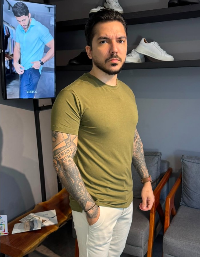 T SHIRT TECH VERDE