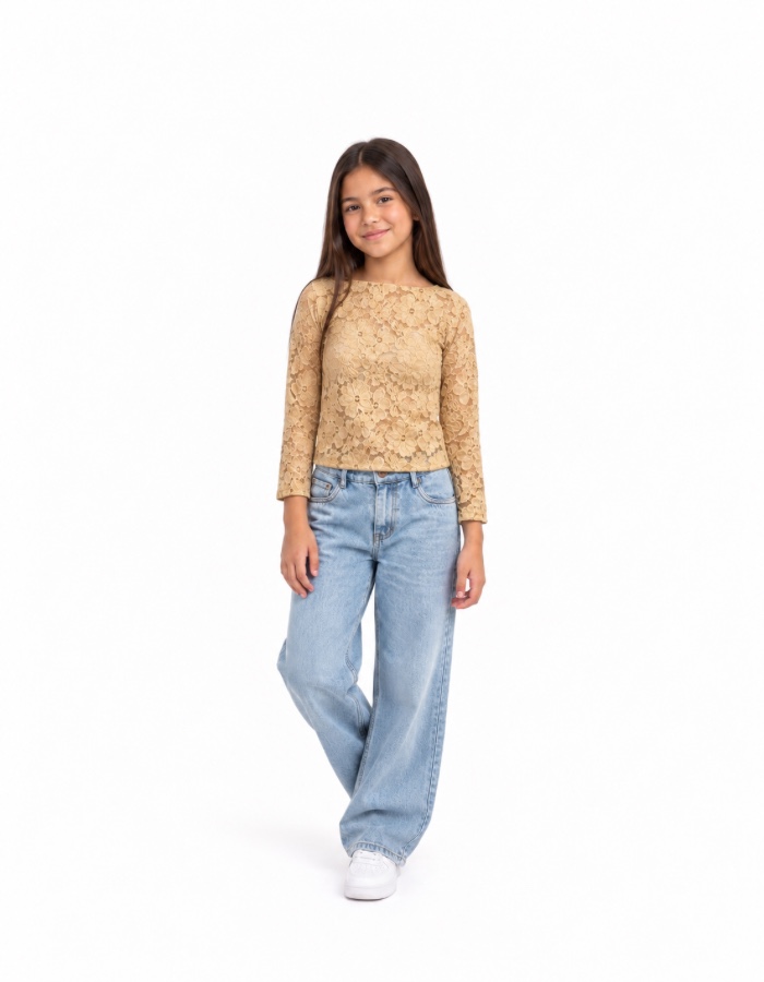 BLUSA RENDA ML