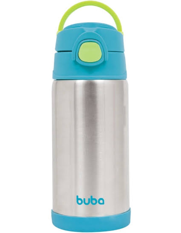 COPO TERMICO PAREDE DUPLA COM CANUDO BUBA