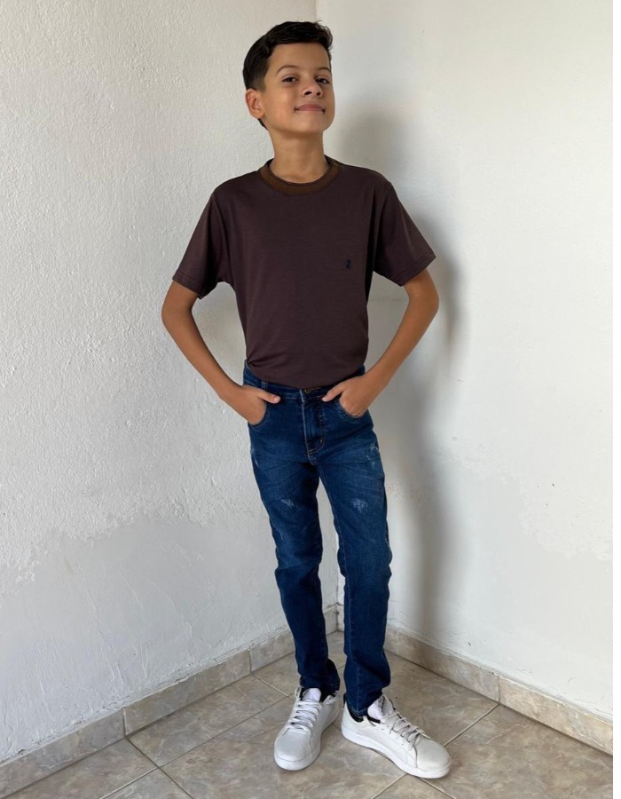 CALÇA JEANS JUVENIL ( MASCULINA )