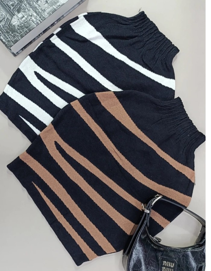 Saia animal print 