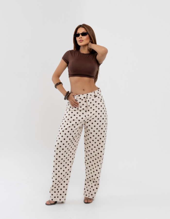 CALÇA WIDE LEG BARREL 
