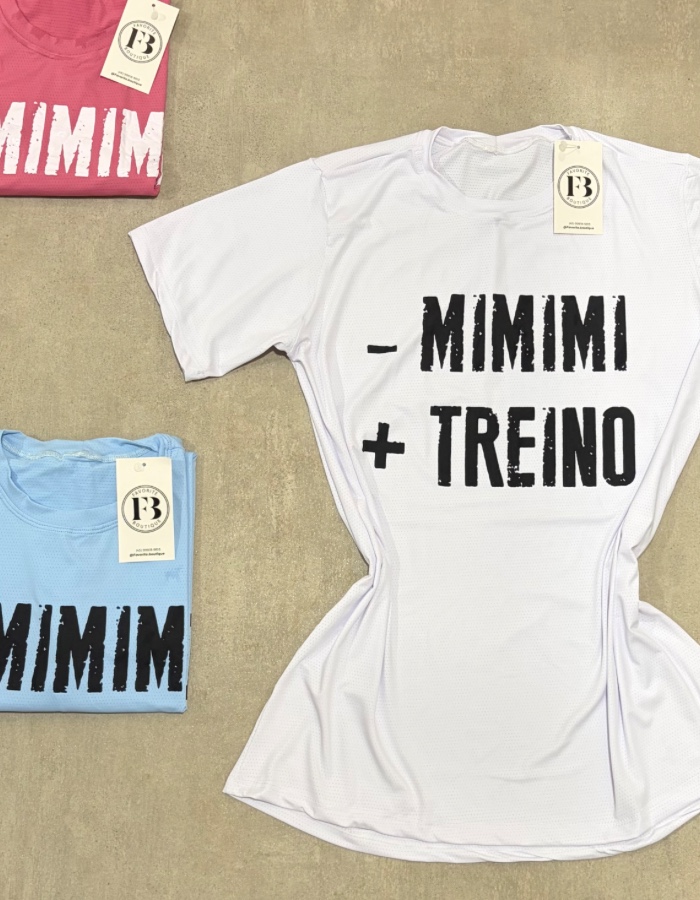 Camiseta -MIMIMI +TREINO