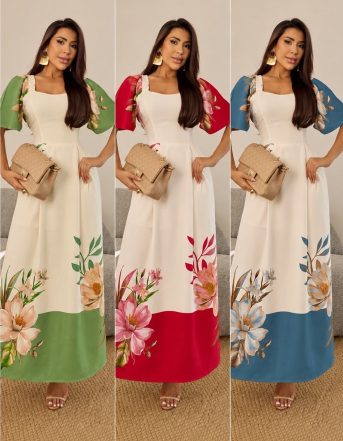 Vestido Longo Simone 