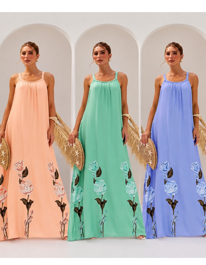 Vestido Longo Leda