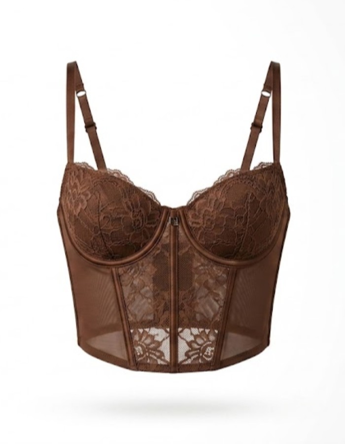 corset renda 