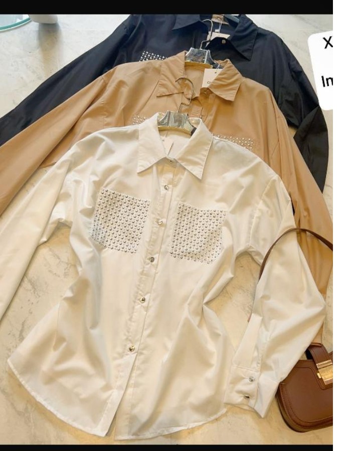CAMISA MANGA LONGA TAXA NO BOLSO