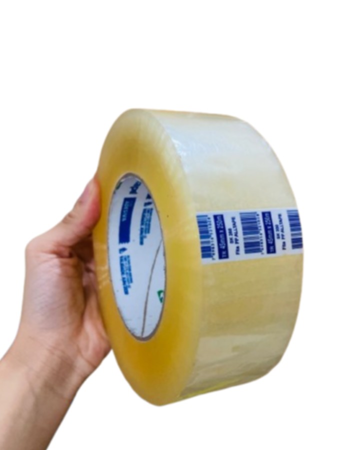 FITA ADESIVA AMARELA 45MM C/ 250 METROS - UNIDADE