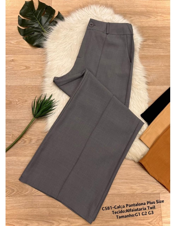 calça  pantalona Plus Size 