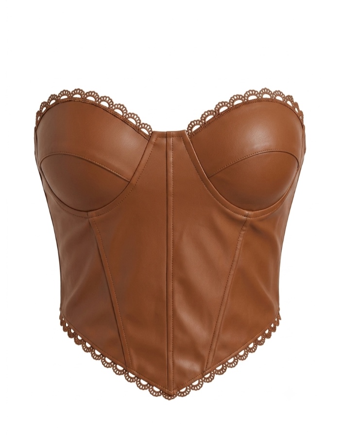Courier couro detalhes 