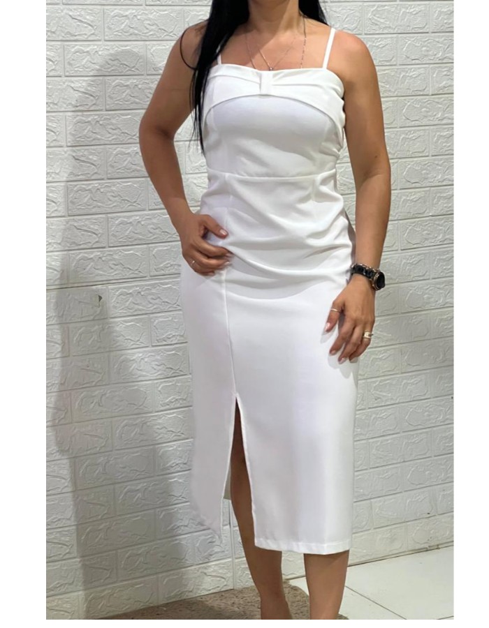 VESTIDO ALÇA COM BOJO LAÇO