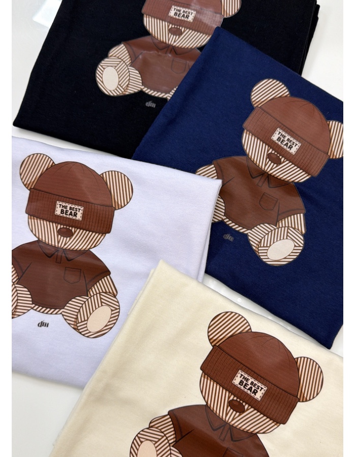 TSHIRT DE ALGODÃO BEAR 