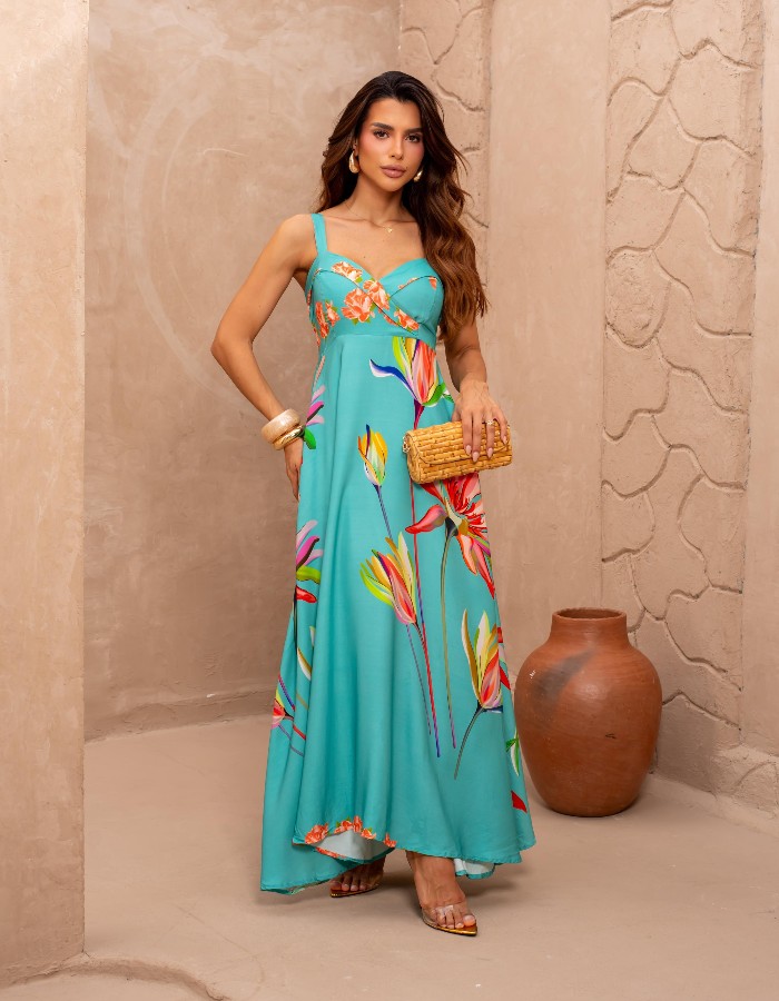 VESTIDO ESTAMPADO