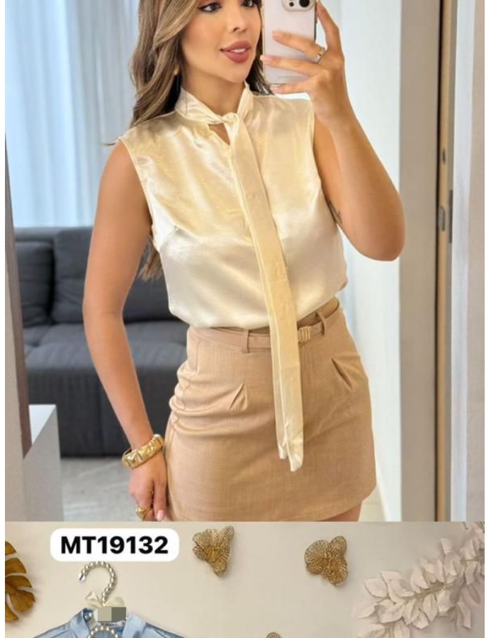 Blusa cetim Paula 
